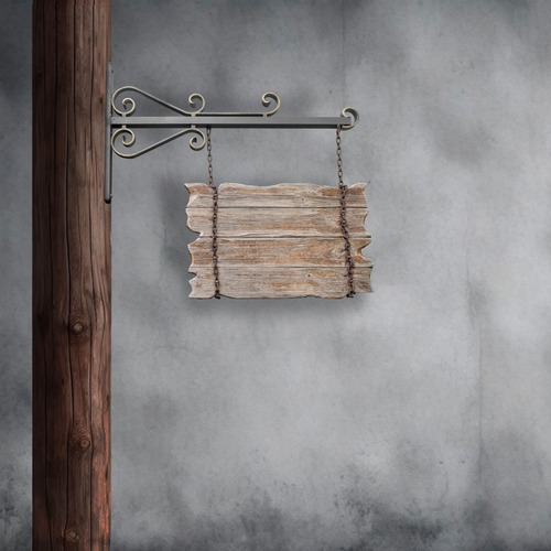 cartel madera pino artesanal decorativo handmade artisan decorative
