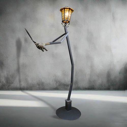 farola podadora forjada artesanal artistica decorativa streetlight handmade artisan decorative
