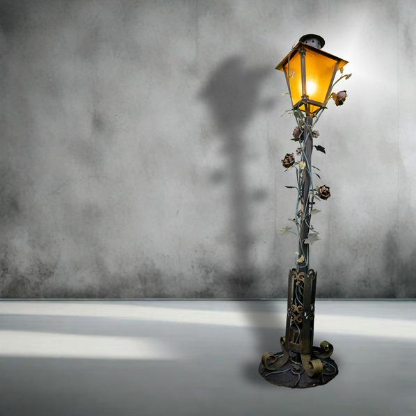 farola streetlight basica artistico artesanal decortativa handmade artisan decorative