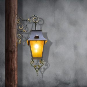 farola streetlight farol suspendida basica forjada artistico artesanal decortativa handmade artisan decorative