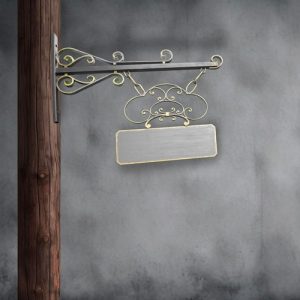 rotulo metalico forjado artesanal artistico decorativo ручная работа кустарная декоративная