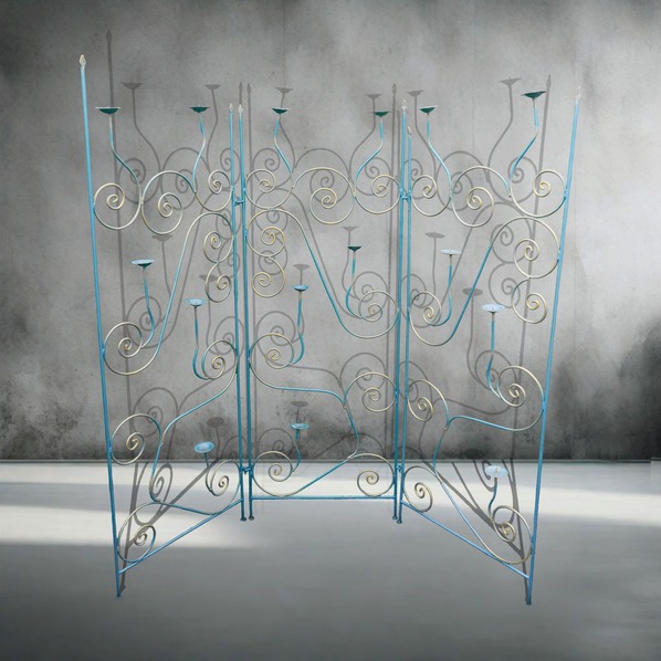 valla forjada artistica artesanal decortativa handmade artisanal decorative